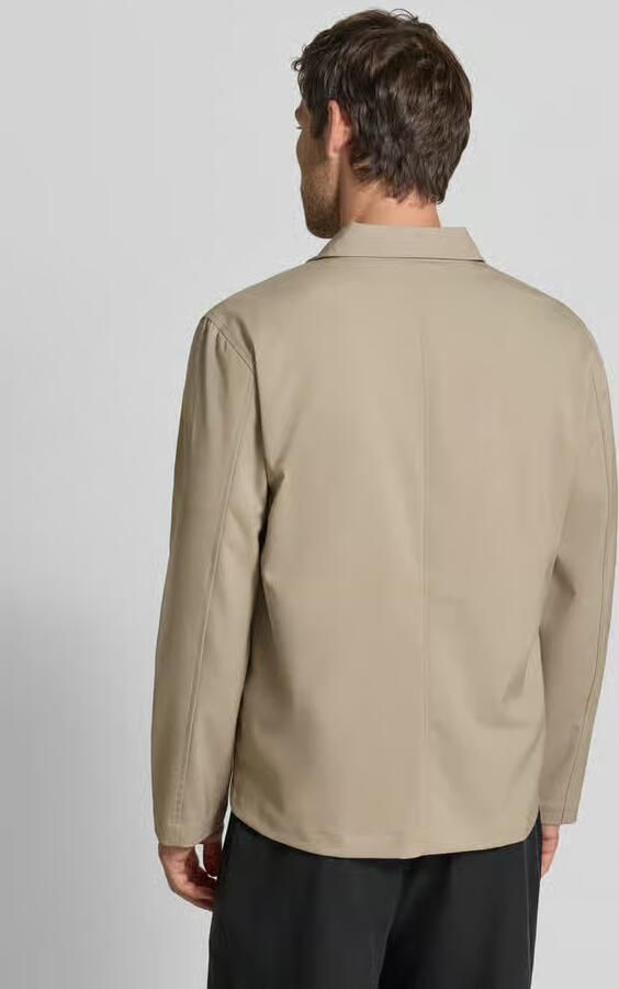 Matinique regular fit overshirt met paspelzak op de borst model 'landen' - Foto 2