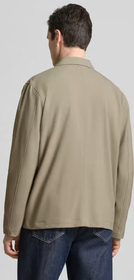Matinique regular fit overshirt met paspelzak op de borst model 'landen' - Foto 4
