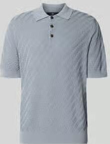 Matinique Regular fit poloshirt van puur katoen in tricotlook