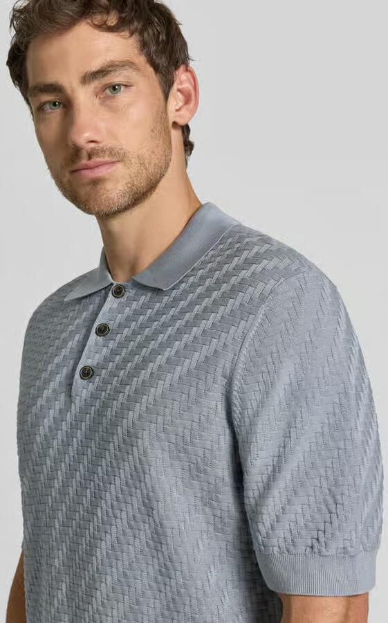 Matinique Regular fit poloshirt van puur katoen in tricotlook - Foto 2