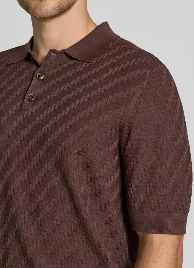 Matinique Regular fit poloshirt van puur katoen in tricotlook - Foto 2