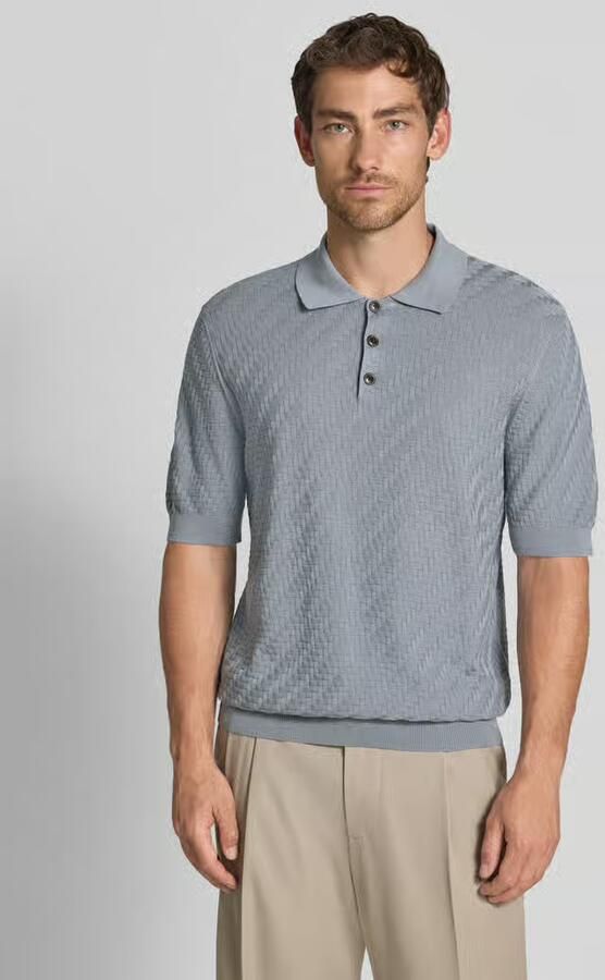 Matinique Regular fit poloshirt van puur katoen in tricotlook - Foto 3