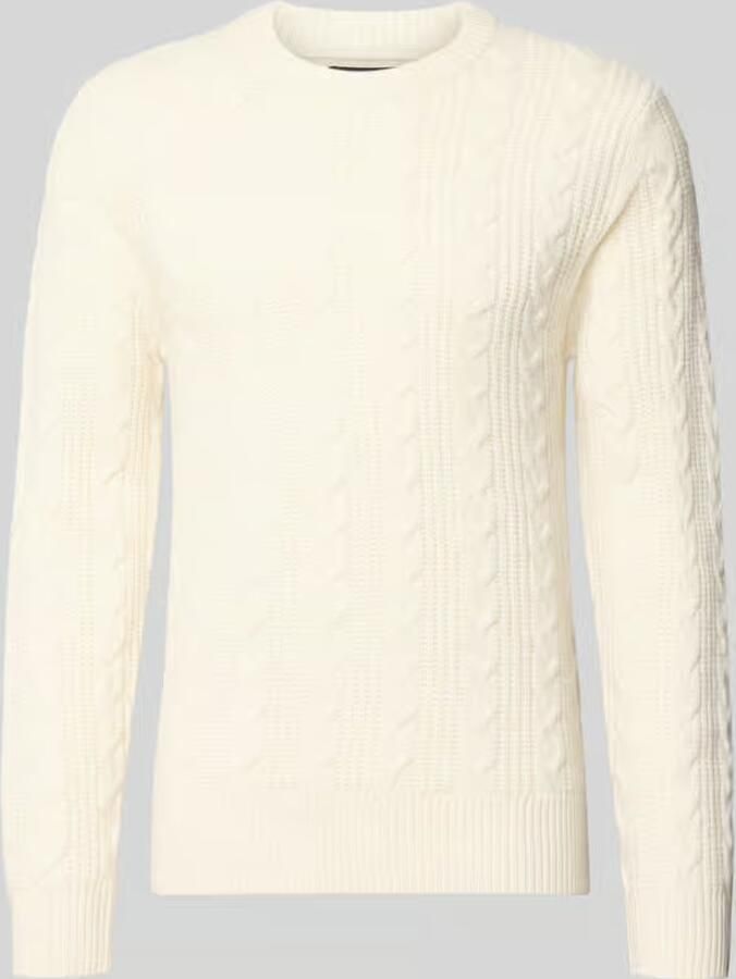 Matinique Regular fit pullover van zuivere wol model 'Atriton'