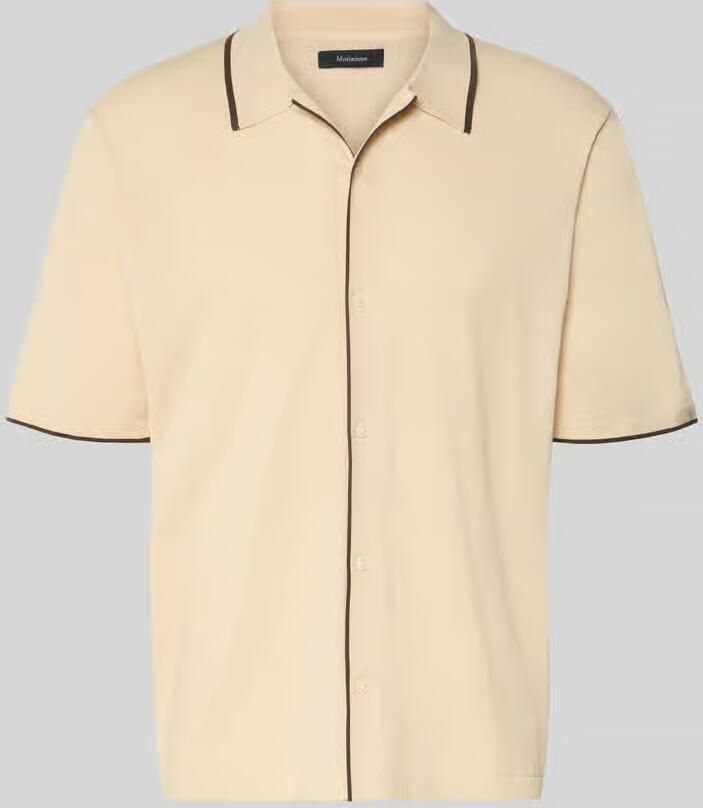 Matinique regular fit vrijetijdshemd in brei-look model 'Apolo' - Foto 2