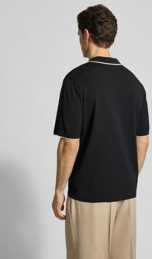 Matinique regular fit vrijetijdshemd in brei-look model 'Apolo'