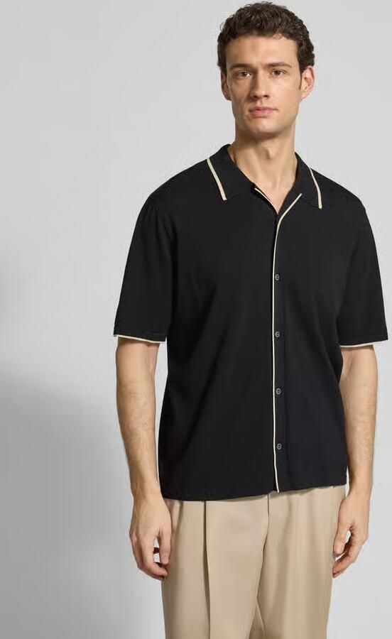 Matinique regular fit vrijetijdshemd in brei-look model 'Apolo' - Foto 4