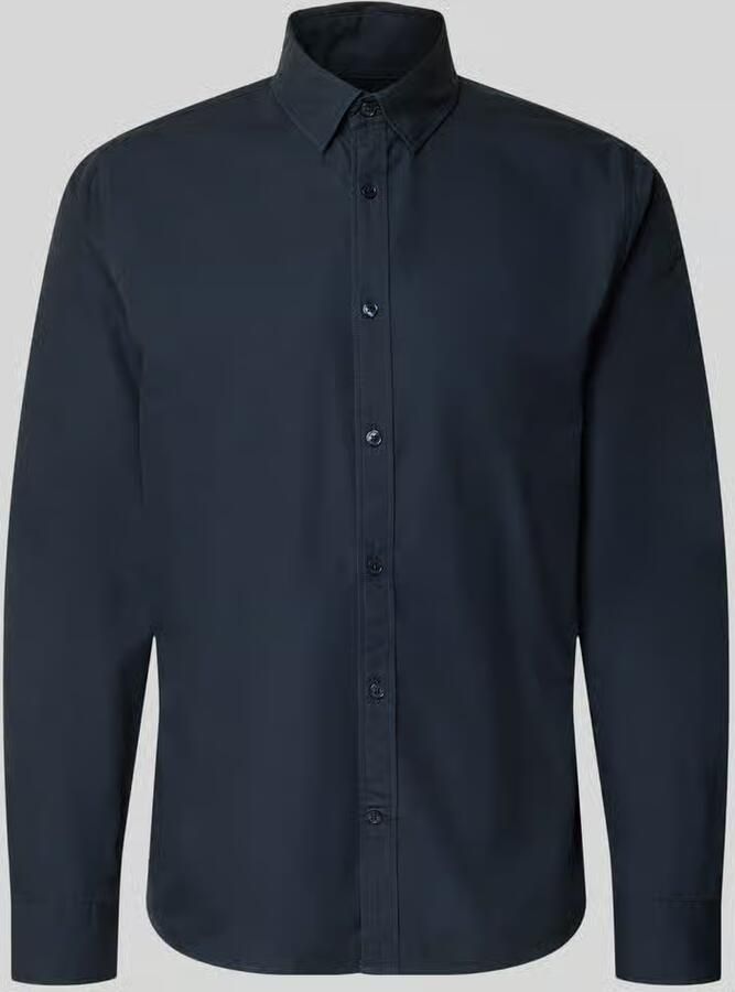 Matinique Regular fit vrijetijdsoverhemd met kentkraag model 'Christaldo'