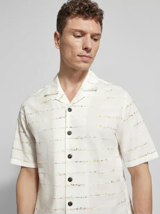 Matinique Regular fit vrijetijdsoverhemd met knoopsluiting model 'klampo'