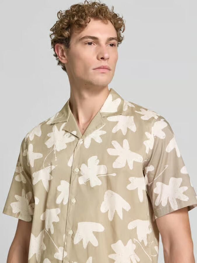 Matinique Regular fit vrijetijdsoverhemd van katoenmix model 'Klampo' - Foto 4