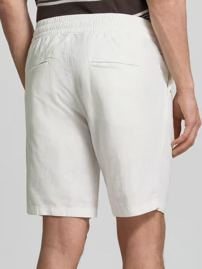 Matinique Regular fit bermuda van een mix van linnen en katoen model 'barton' - Foto 2