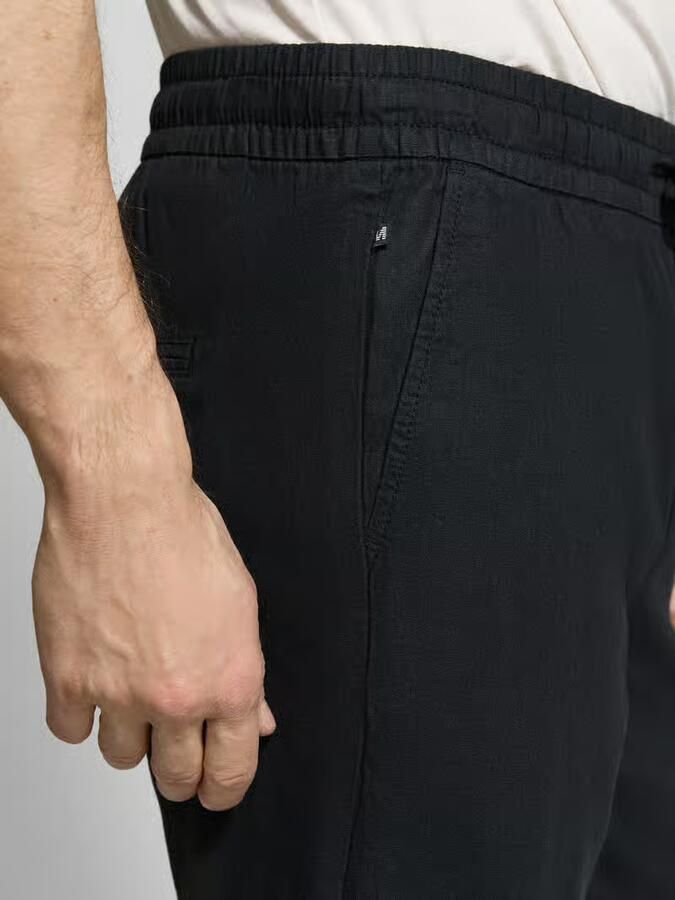 Matinique Regular fit bermuda van een mix van linnen en katoen model 'barton'