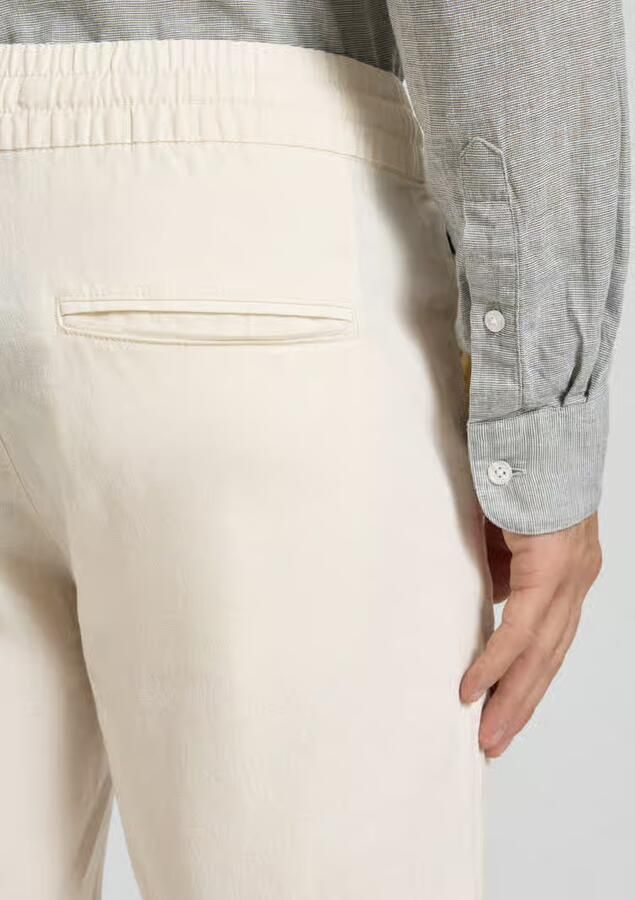 Matinique Short van Mix van katoen en linnen Model 'barton' - Foto 4