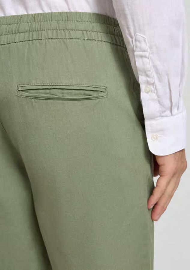 Matinique Short van Mix van katoen en linnen Model 'barton' - Foto 3
