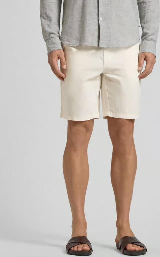 Matinique Short van Mix van katoen en linnen Model 'barton' - Foto 7