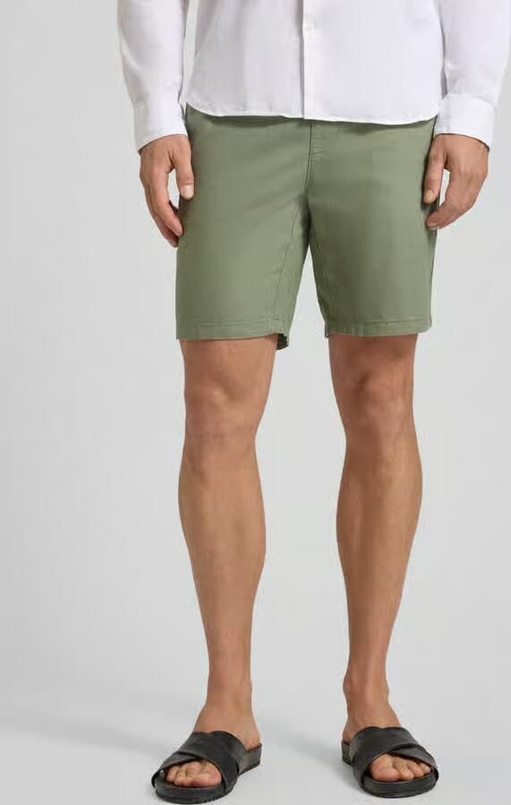 Matinique Short van Mix van katoen en linnen Model 'barton' - Foto 6
