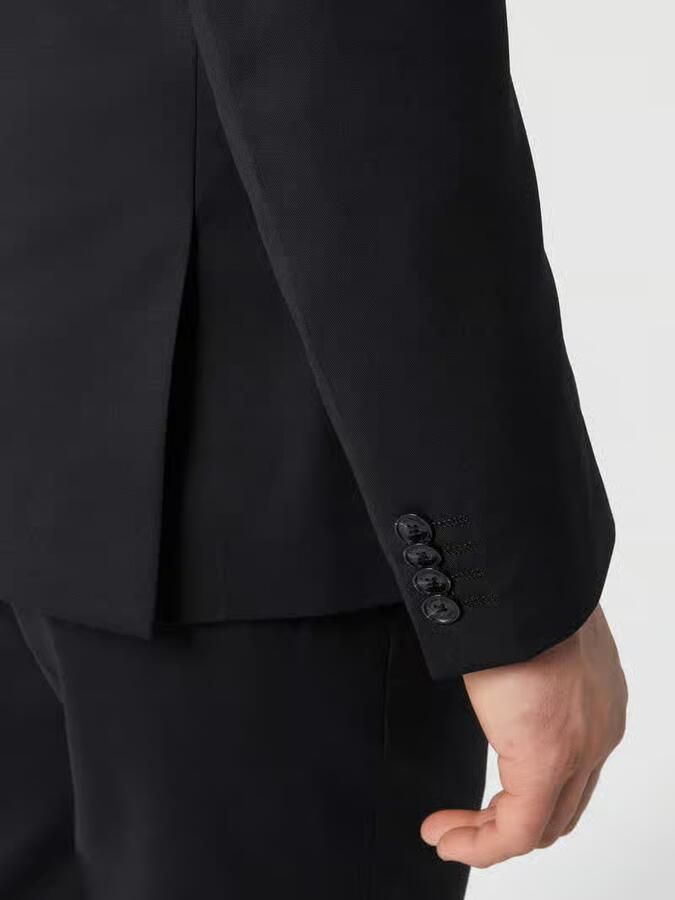 Matinique Slim fit 2-knoops colbert met stretch model 'George' - Foto 4