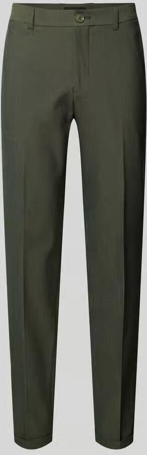 Matinique Slim fit chino met bandplooien model 'Maliam' - Foto 1