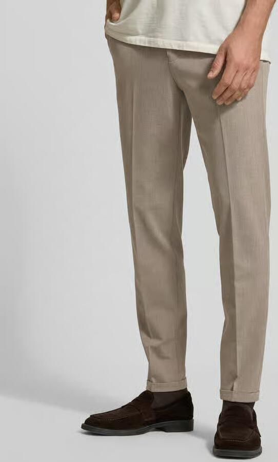 Matinique Slim fit chino met bandplooien Model 'Maliam' - Foto 3