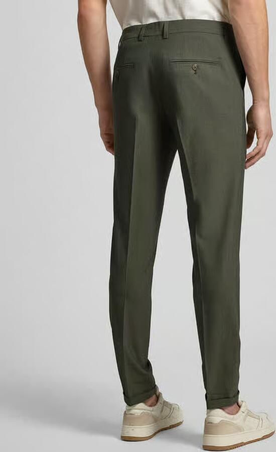 Matinique Slim fit chino met bandplooien Model 'Maliam'