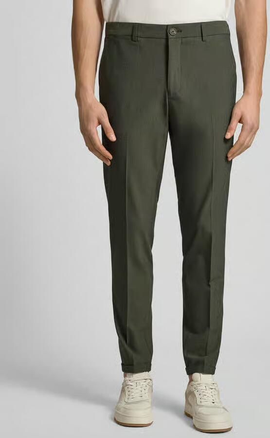Matinique Slim fit chino met bandplooien Model 'Maliam' - Foto 2