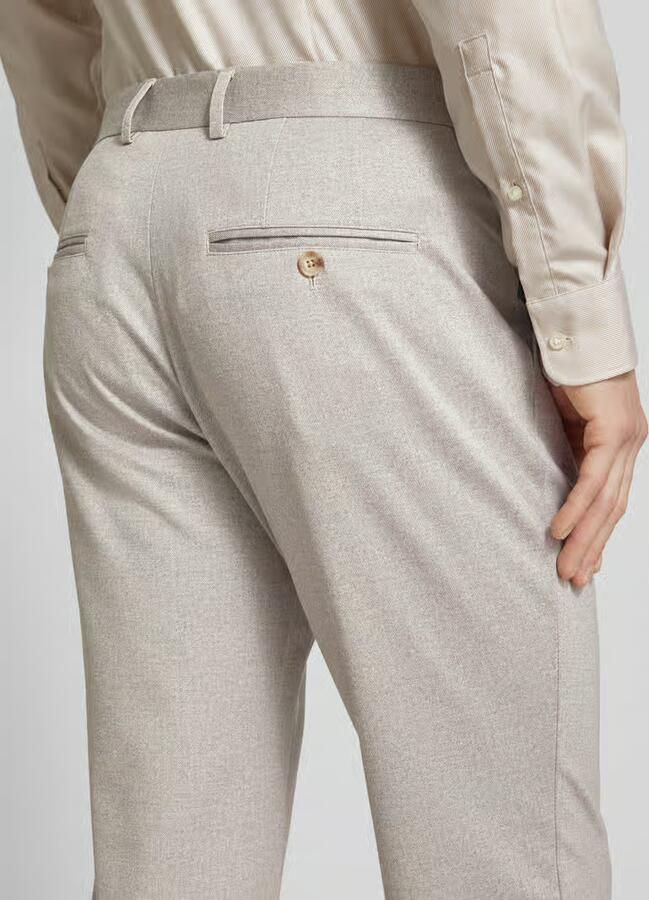 Matinique Slim fit pantalon met achterzakken model 'Aliam'