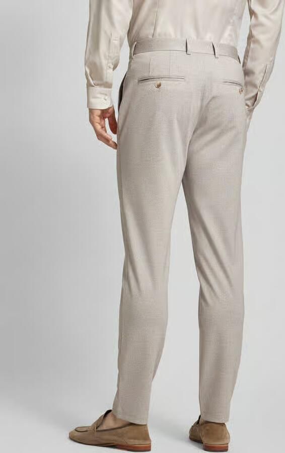 Matinique Slim fit pantalon met achterzakken model 'Aliam' - Foto 3