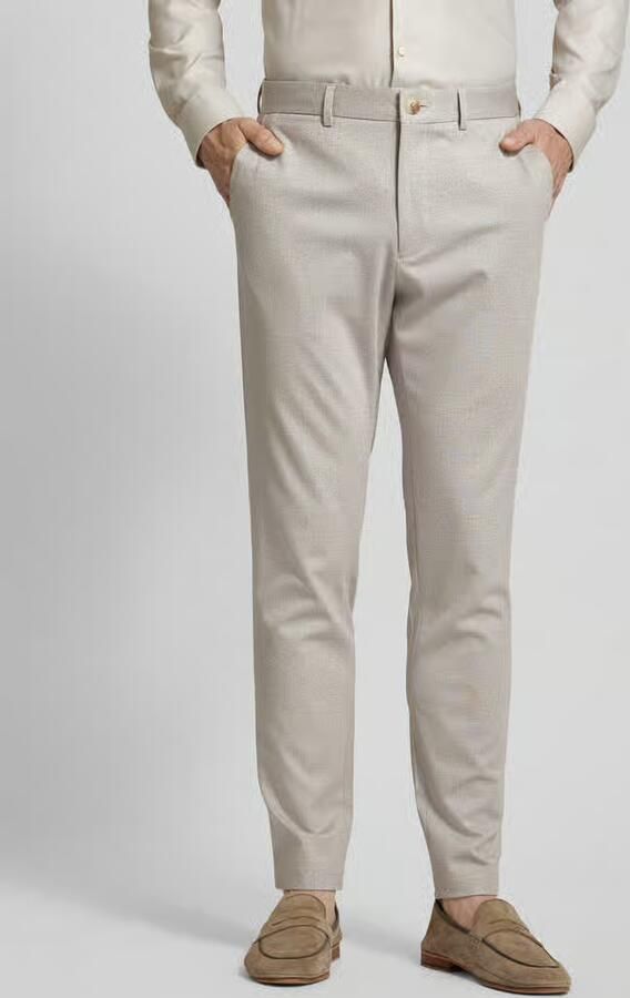 Matinique Slim fit pantalon met achterzakken model 'Aliam' - Foto 2