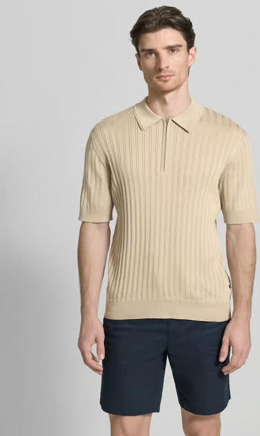 Matinique slim fit poloshirt met rits - Foto 4