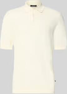 Matinique Slim fit poloshirt van katoenmix in tricotlook - Foto 3
