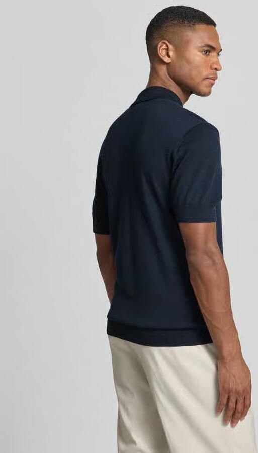 Matinique Slim fit poloshirt met ritssluiting model 'Polo Knit' - Foto 4