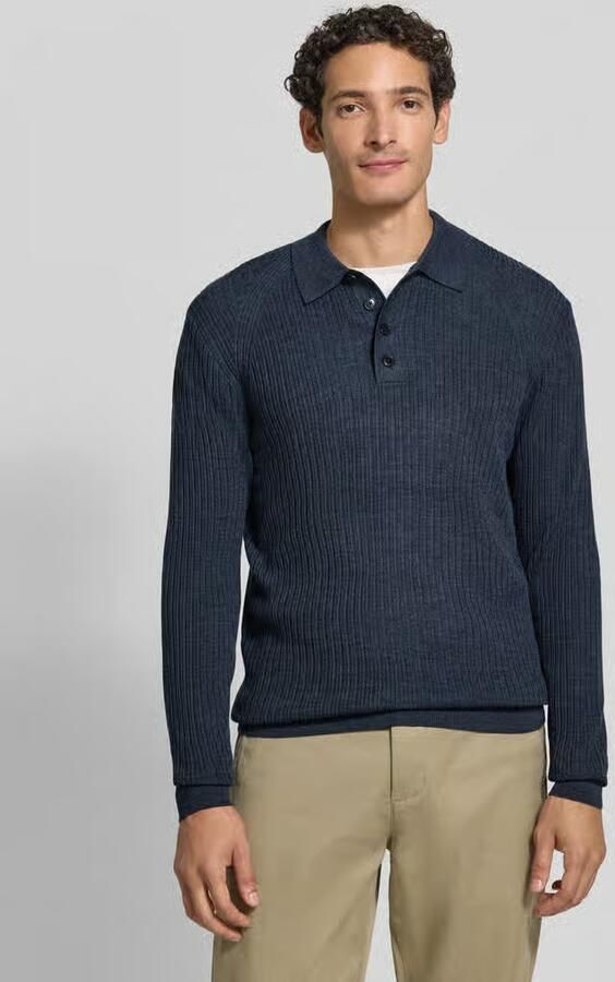 Matinique Slim fit poloshirt van zuivere wol model 'Kerone' - Foto 2