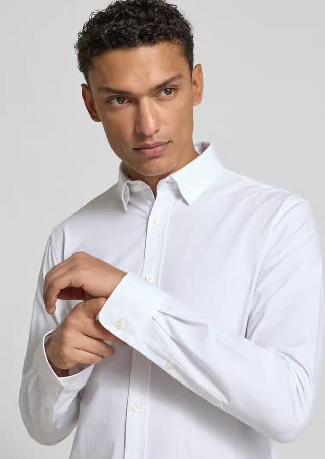 Matinique Slim fit vrijetijdsoverhemd met kentkraag model 'trostol'
