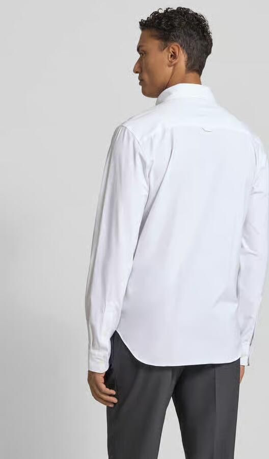 Matinique Slim fit vrijetijdsoverhemd met kentkraag model 'trostol'