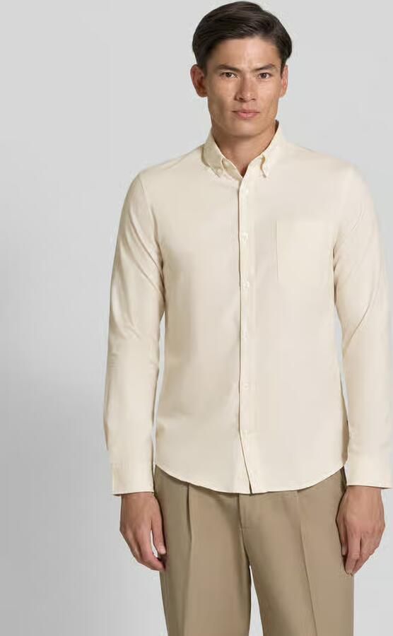 Matinique Slim fit vrijetijdsoverhemd van katoenmix - Foto 3
