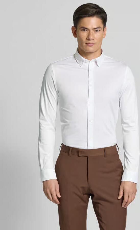 Matinique Slim fit zakelijk overhemd met knoopsluiting model 'trostol' - Foto 10