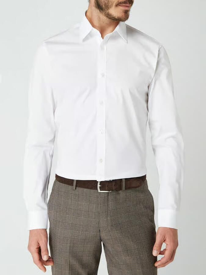 Matinique Slim fit zakelijk overhemd met stretch model 'Robo' - Foto 4