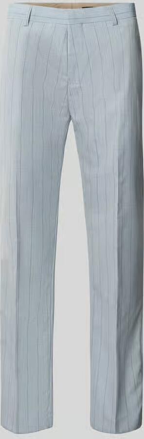 Matinique straight fit broek met linnen-aandeel model 'Wesley' - Foto 2