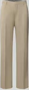 Matinique straight fit broek met viscose model 'Wesley'