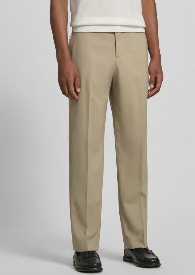 Matinique straight fit broek met viscose model 'Wesley' - Foto 3