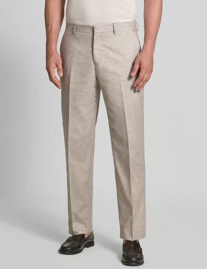 Matinique straight fit broek van linnenmix model 'Wesley' - Foto 2