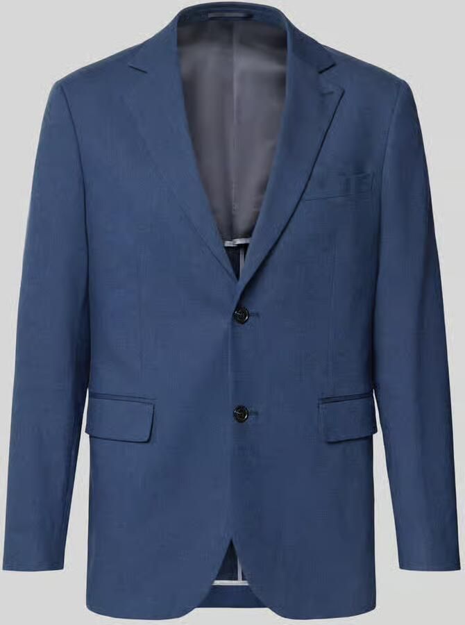 Matinique straight fit colbert van linnenmix model 'Charles' - Foto 2