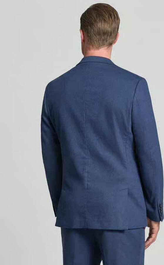 Matinique straight fit colbert van linnenmix model 'Charles'