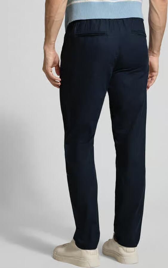 Matinique Straight fit linnenbroek met elastische band Model 'Barton' - Foto 9