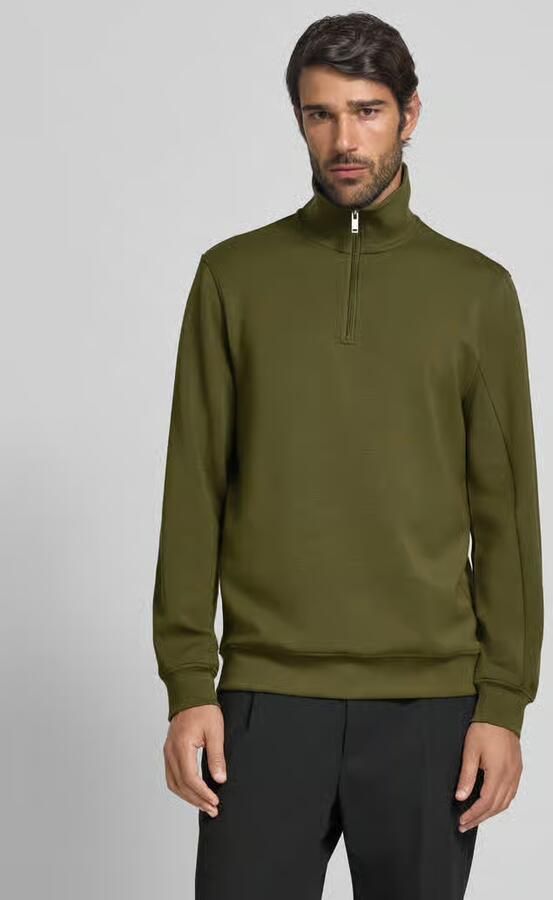Matinique Sweatshirt met opstaande kraag model 'kade' - Foto 4