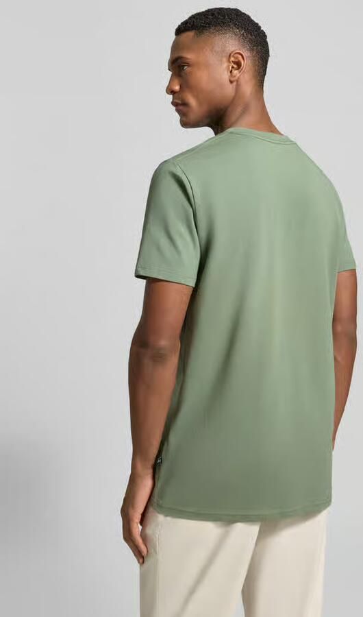 Matinique T-shirt met labelprint model 'Jeramy'