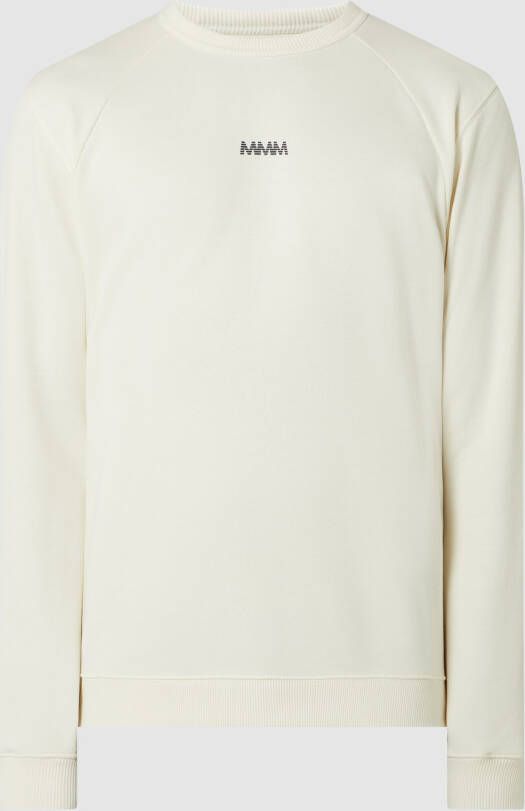 Matinique Sweatshirt van katoenmix model 'Logo'