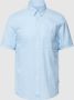 Matinique regular fit overhemd MAtrostol met linnen chambray blue - Thumbnail 2