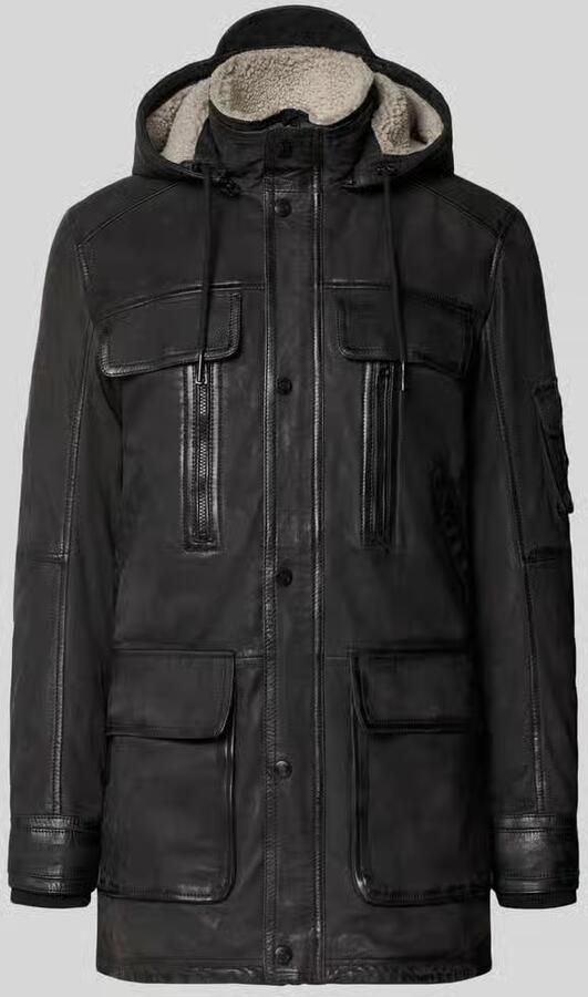 MAURITIUS Regular fit jack met opstaande kraag model 'MUNIMAK'