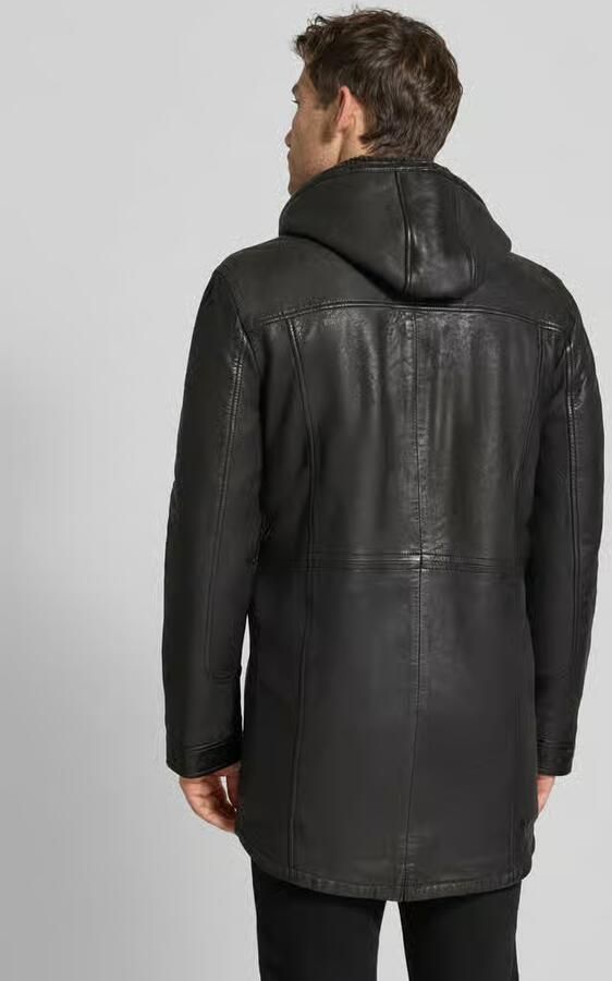 MAURITIUS Regular fit Jack van echt Nubuck van schapenleer Model 'SITKU'