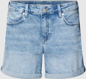 Mavi Jeans Korte jeans met hanger in metallic model 'PIXIE'
